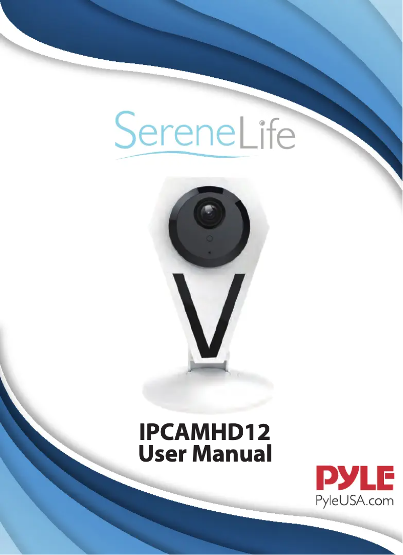 Image de la première page du manuel de l'appareil IPCAMHD12