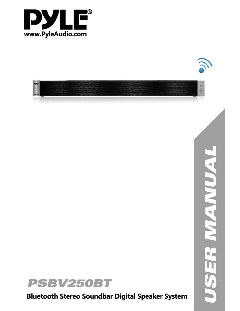 Image de la première page du manuel de l'appareil PSBV250BT