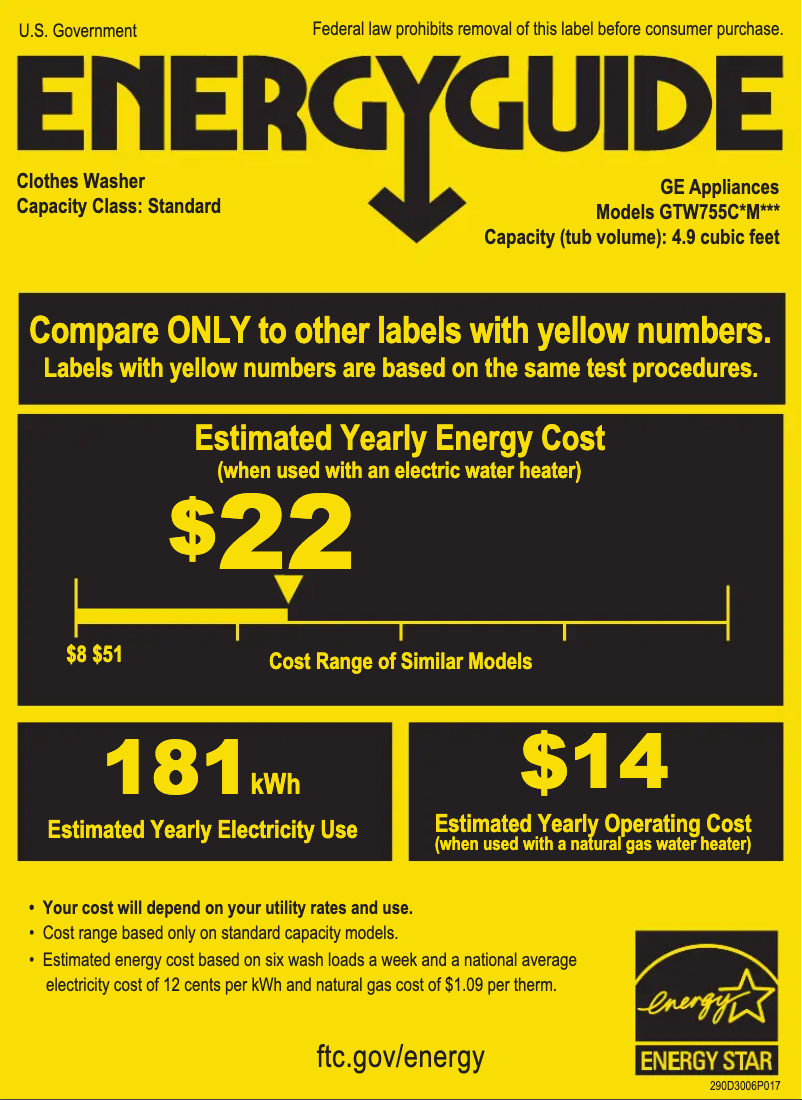 Image de la première page du manuel de l'appareil GTW755CPMDG