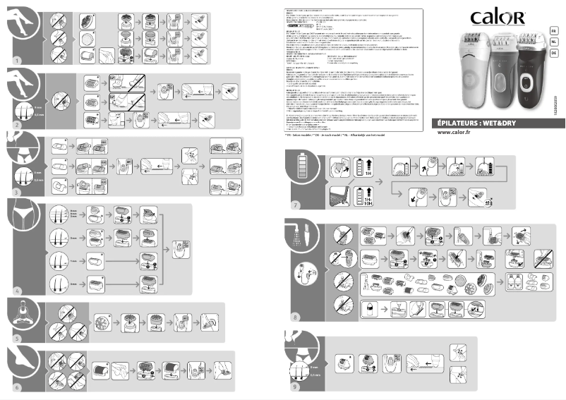 Page 1 de la notice Manuel utilisateur Calor EP4930C0