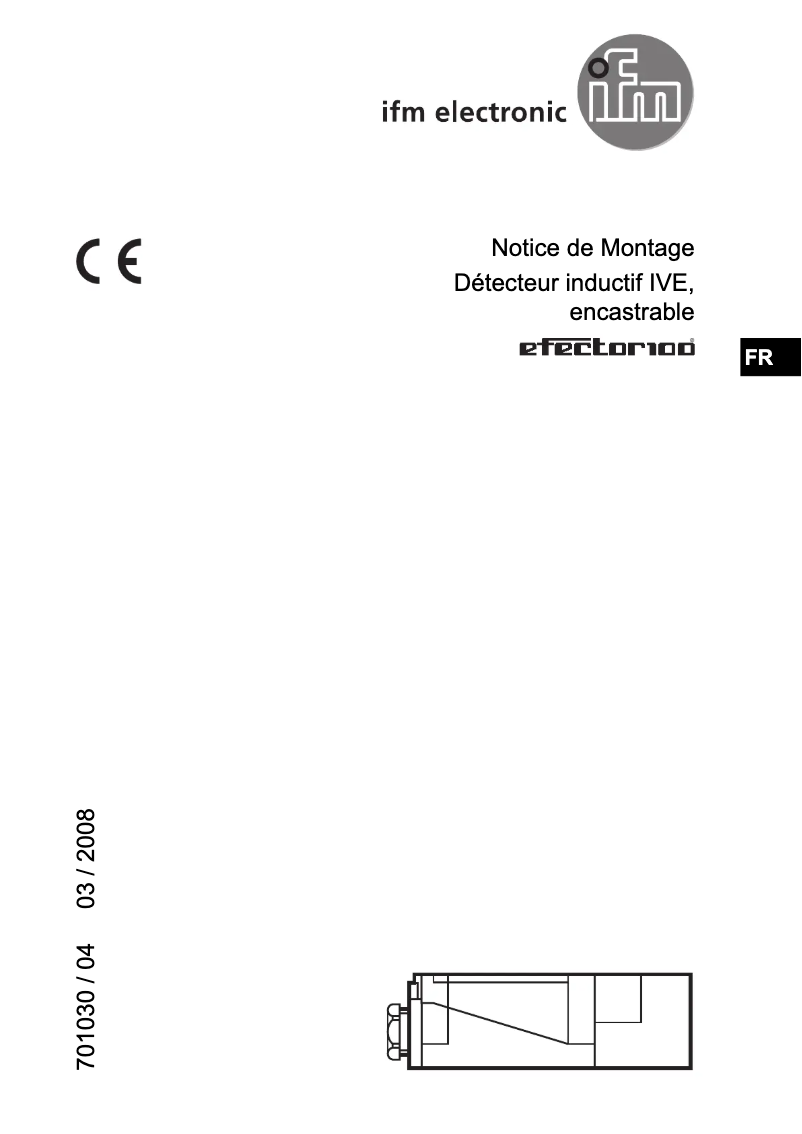 Page 1 de la notice Manuel utilisateur IFM IV5051