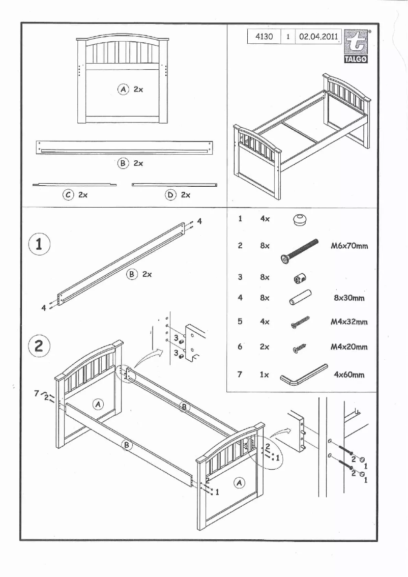 Page 1 de la notice Manuel utilisateur Talgø Friends