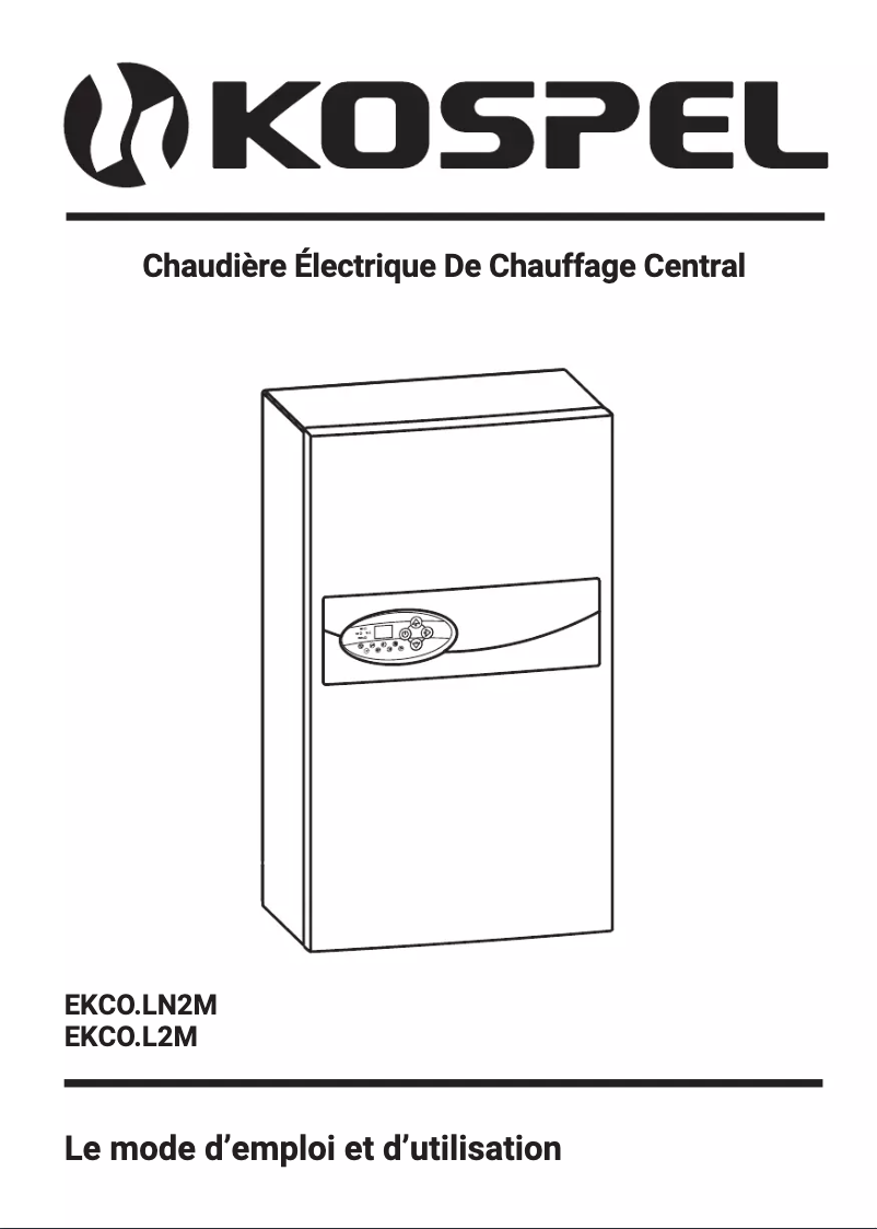 Imagen de la primera página del manual del dispositivo EKCO.LN2M-36