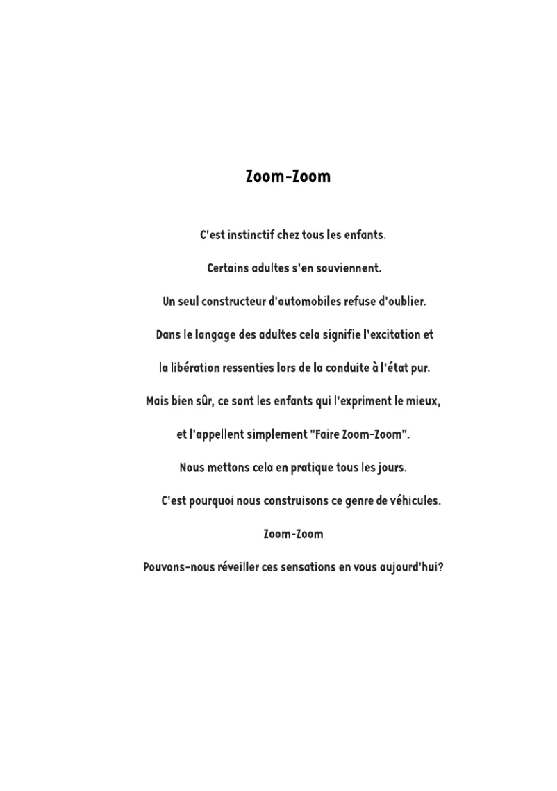 Page 1 de la notice Manuel utilisateur Mazda 5 (2007)