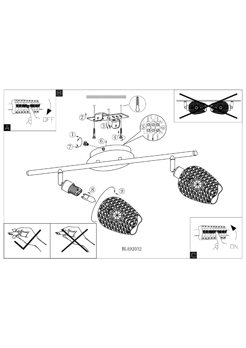 Página 1 del manual Manual de usuario Eglo Figu