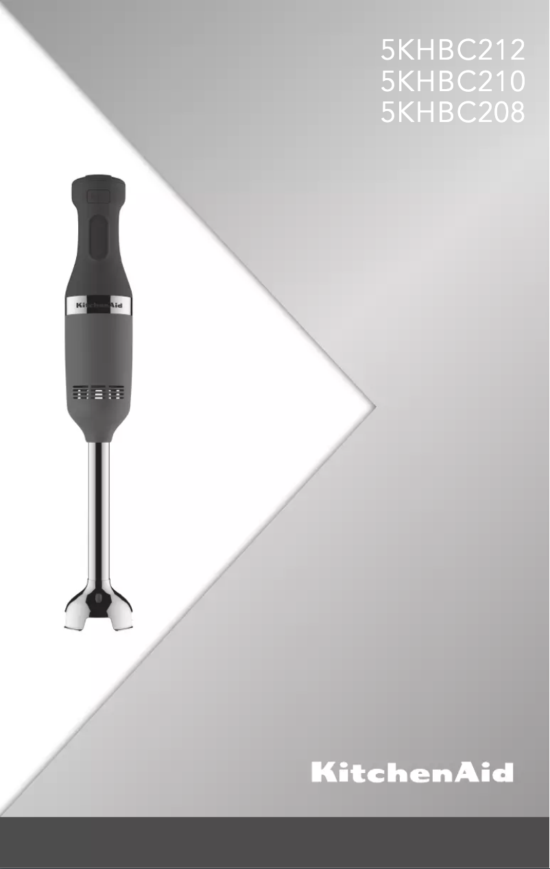 Página 1 del manual Manual de usuario KitchenAid 5KHBC210