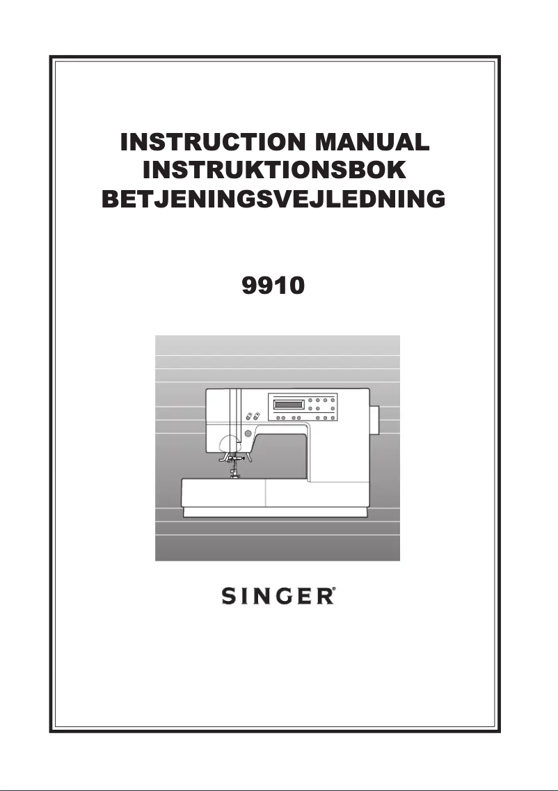 Image de la première page du manuel de l'appareil 9910