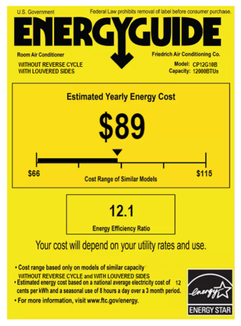 Image de la première page du manuel de l'appareil Chill CP12G10B