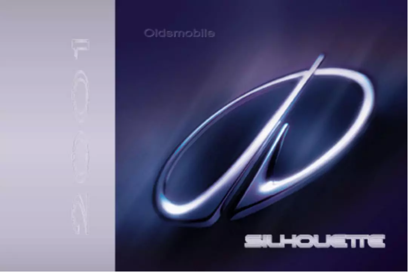 Page n°1 - Manuel utilisateur Oldsmobile Silhouette (2001)