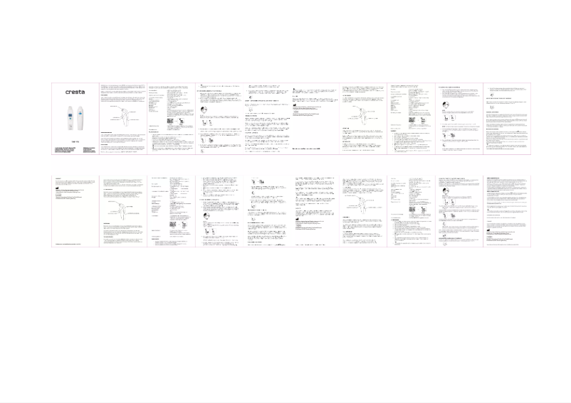 Page n°1 - Manuel utilisateur Cresta THF710