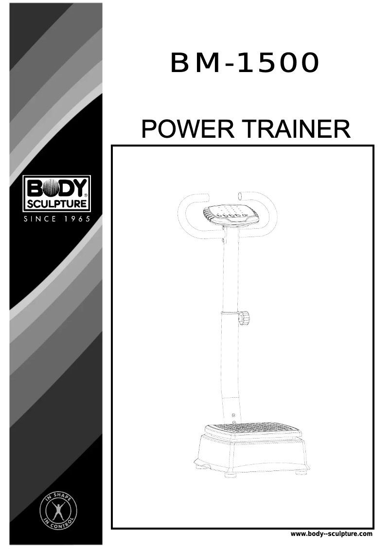 Page n°1 - Manuel utilisateur Body Sculpture BM-1500