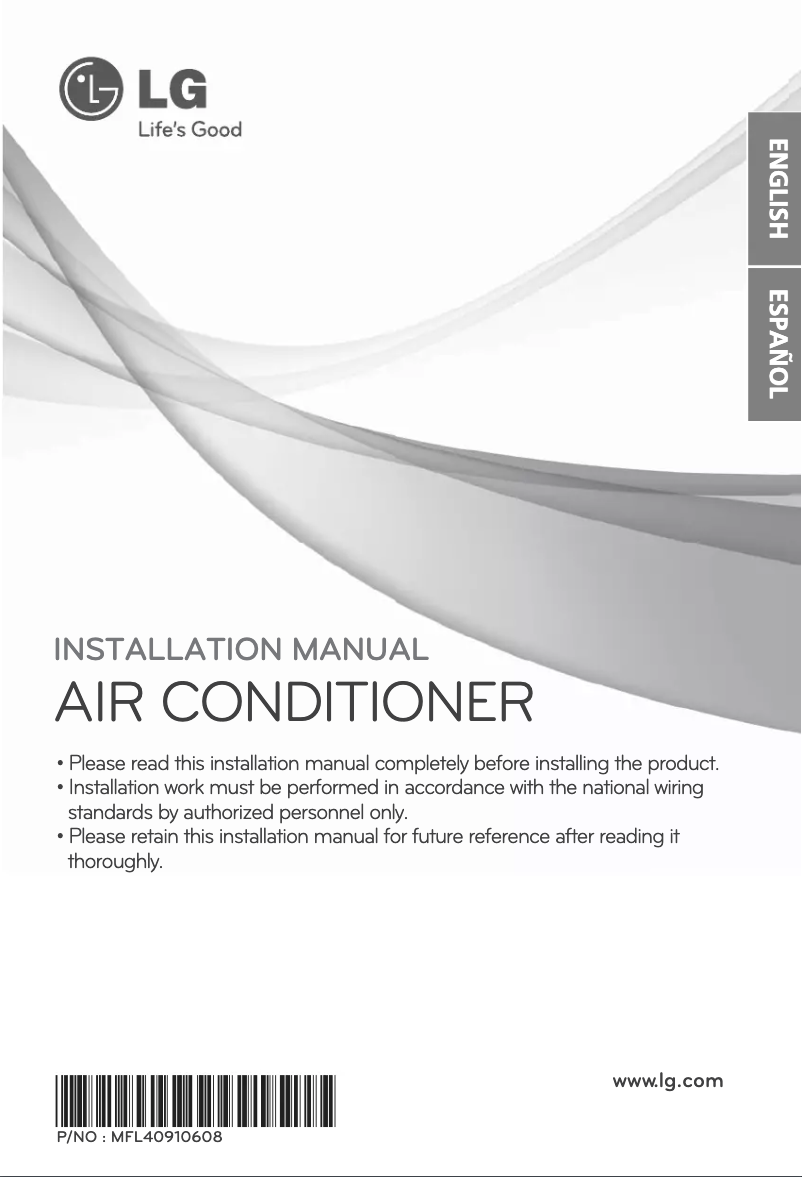 Página 1 del manual Manual de usuario LG AUUH368D