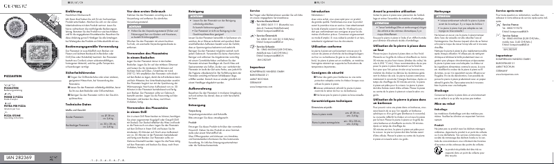 Image de la première page du manuel de l'appareil IAN 282369