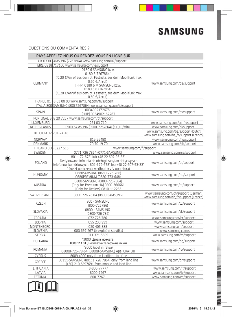 Page 1 de la notice Manuel utilisateur Samsung AR09KSFHBWKN