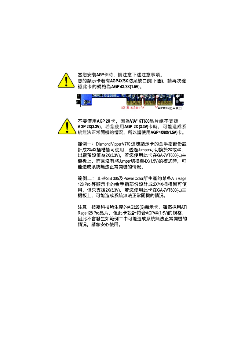 Page n°1 - Manuel utilisateur Gigabyte GA-7VT600
