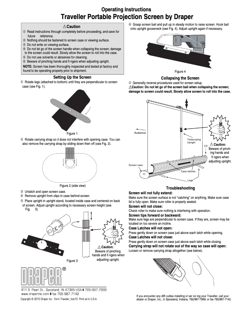 Image de la première page du manuel de l'appareil Traveller