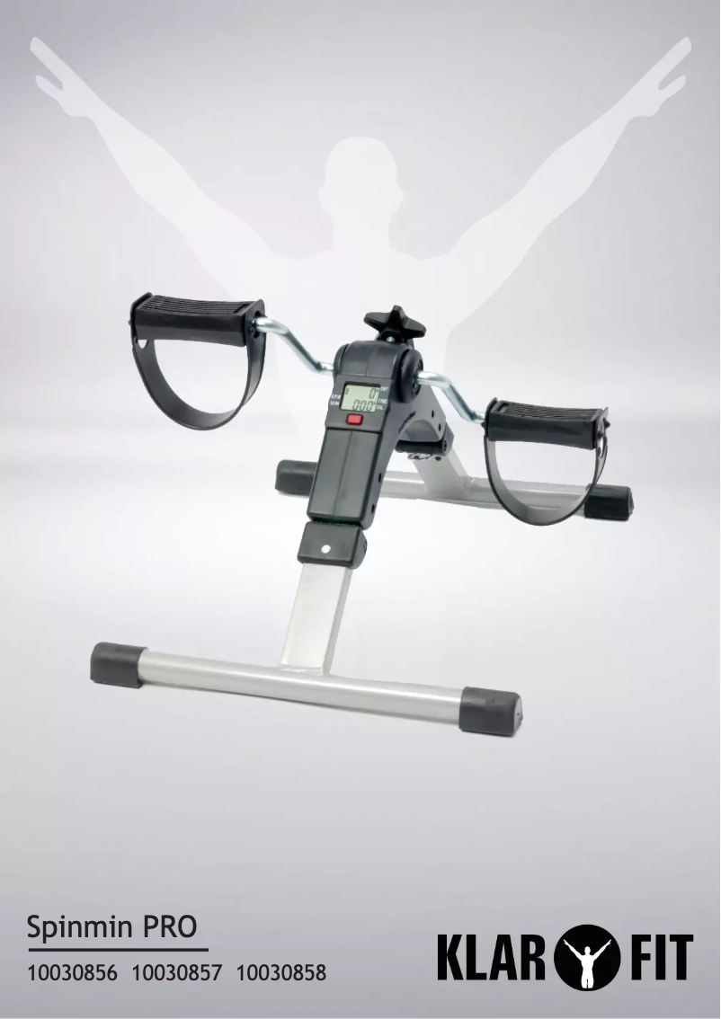 Page n°1 - Manuel utilisateur Klarfit Spinmin Pro