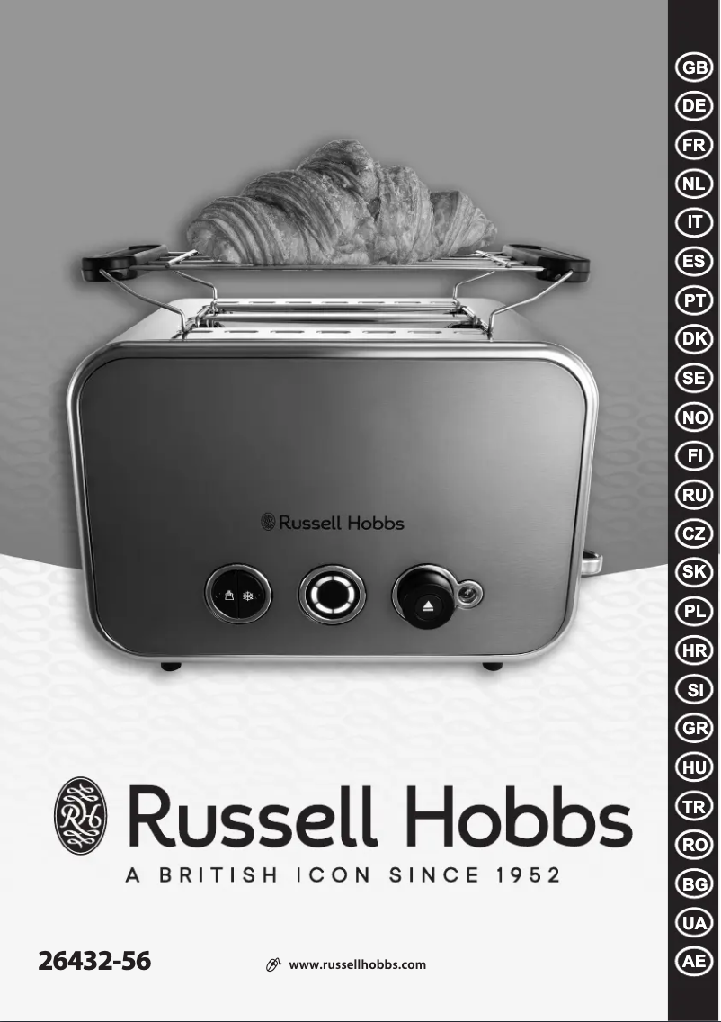 Page n°1 - Manuel utilisateur Russell Hobbs 26432-56