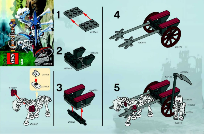 Image de la première page du manuel de l'appareil Skeleton Chariot