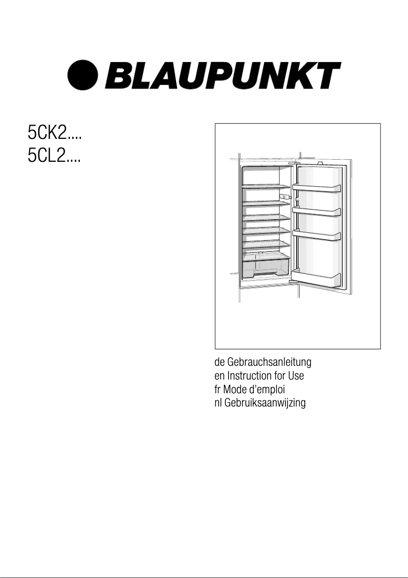 Página 1 del manual Manual de instrucciones Blaupunkt 5CL 22030