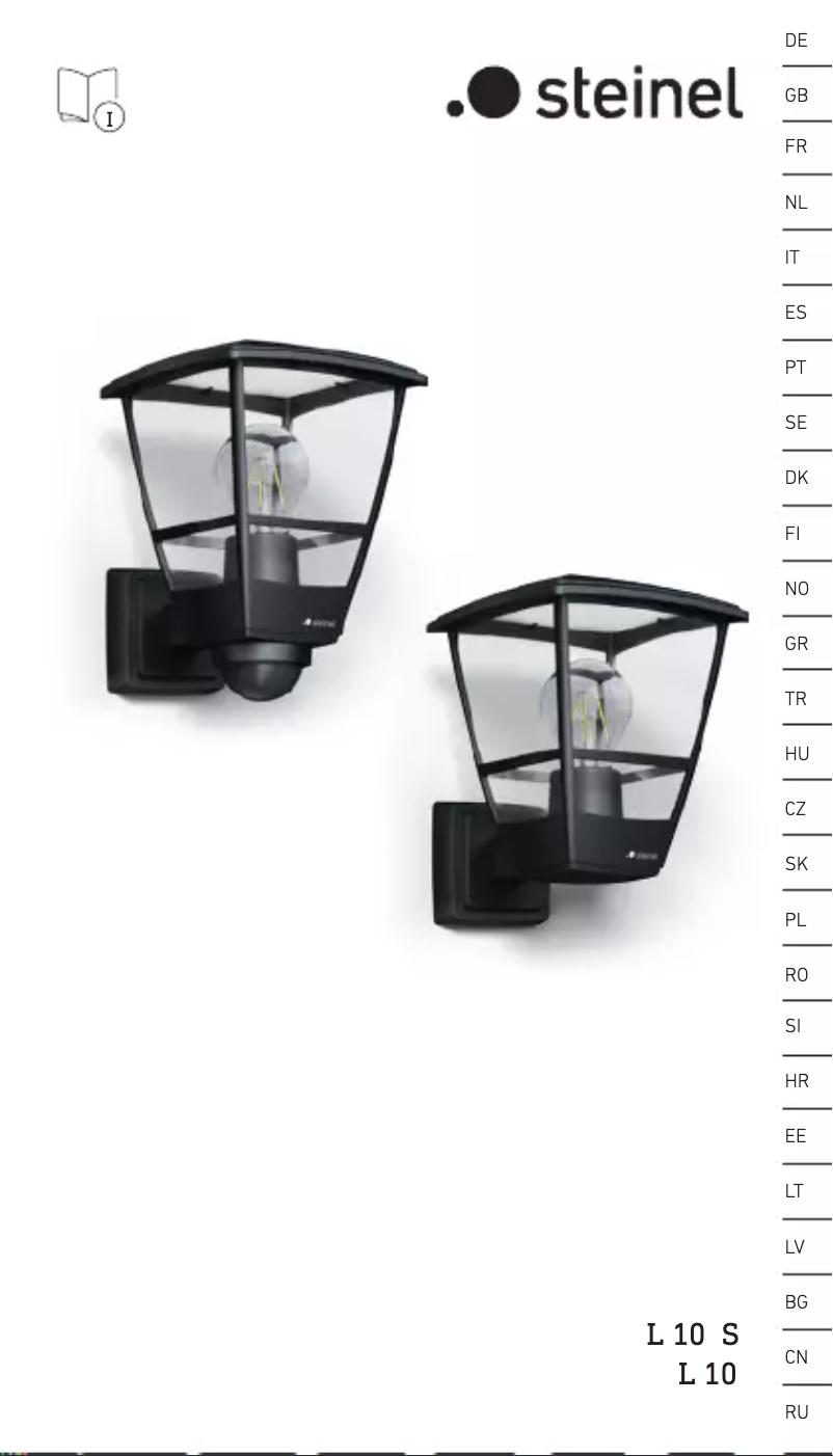 Page n°1 - Manuel utilisateur Steinel L 10 S