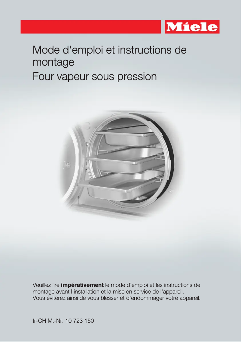 Image de la première page du manuel de l'appareil DGD 7035-55