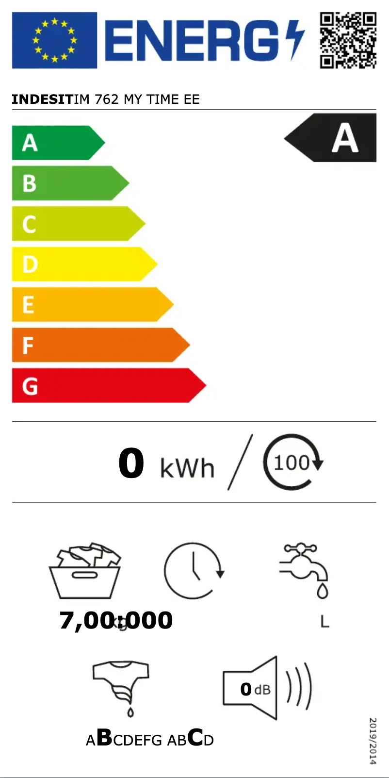 Page n°1 - Manuel utilisateur Indesit IM 762 MY TIME EE