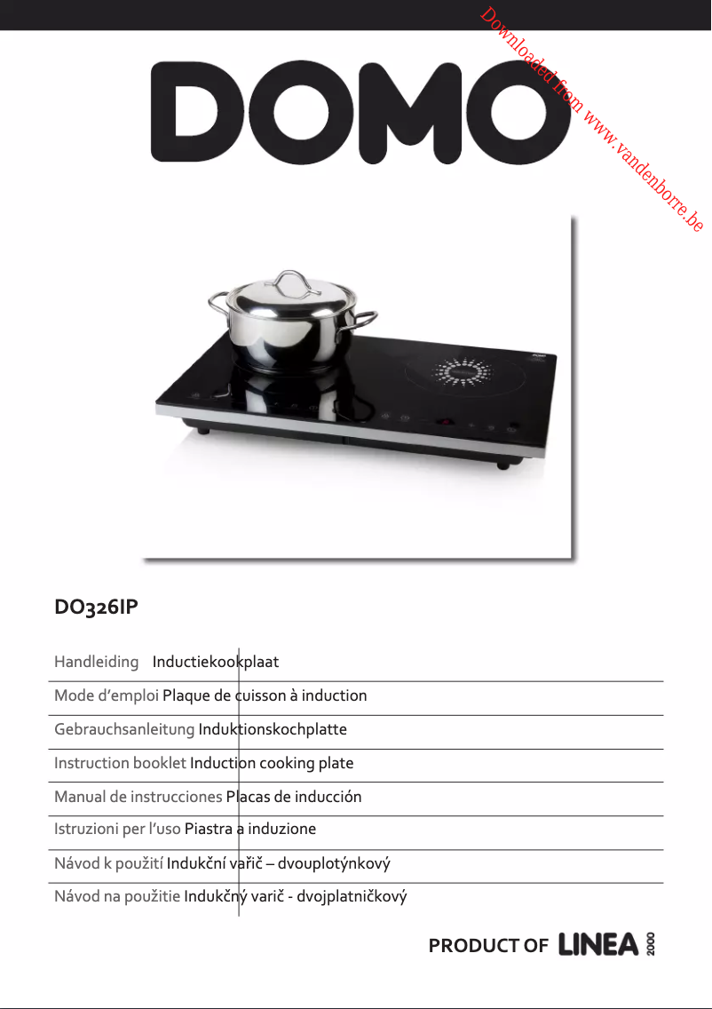 Page 1 de la notice Manuel utilisateur Domo DO326IP