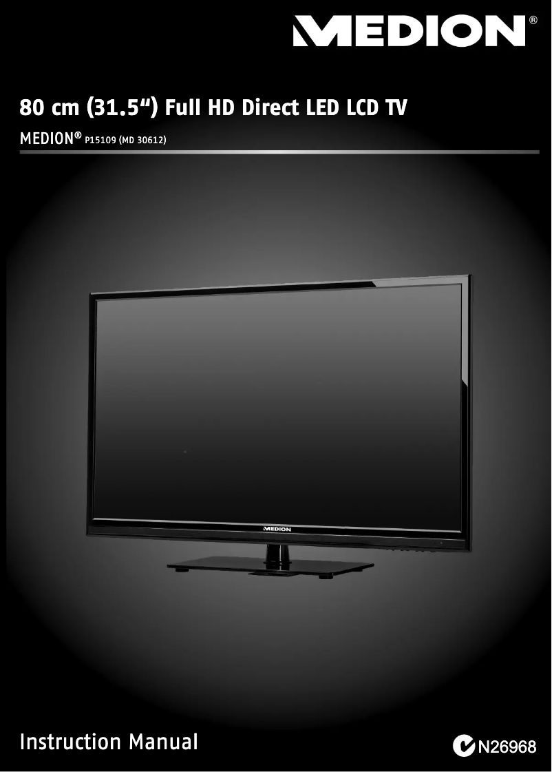 Page 1 de la notice Manuel utilisateur Medion MD 30612 P15109