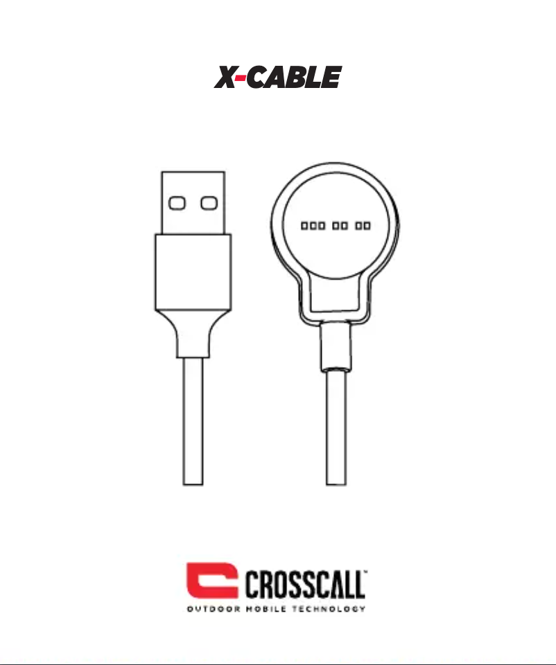 Page 1 de la notice Manuel utilisateur Crosscall X-CABLE