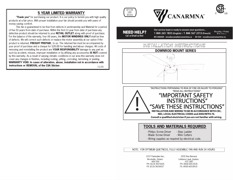 Image de la première page du manuel de l'appareil Wallis