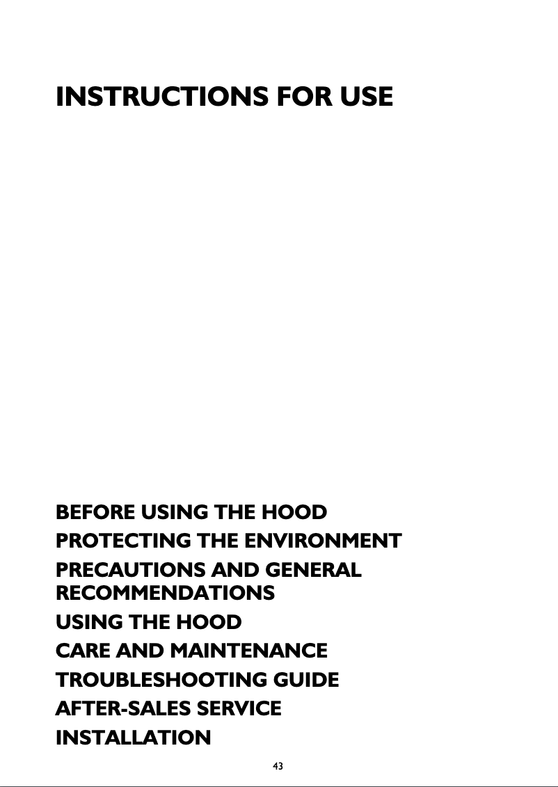 Page 1 de la notice Manuel utilisateur Whirlpool AKR 801 IX