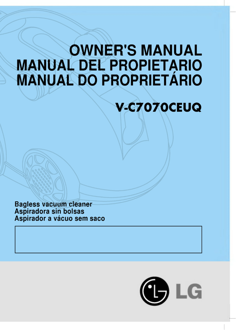 Image de la première page du manuel de l'appareil V-C7070CEUQ