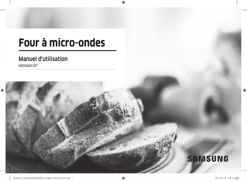 Page n°1 - Manuel utilisateur Samsung NQ50A6539BK