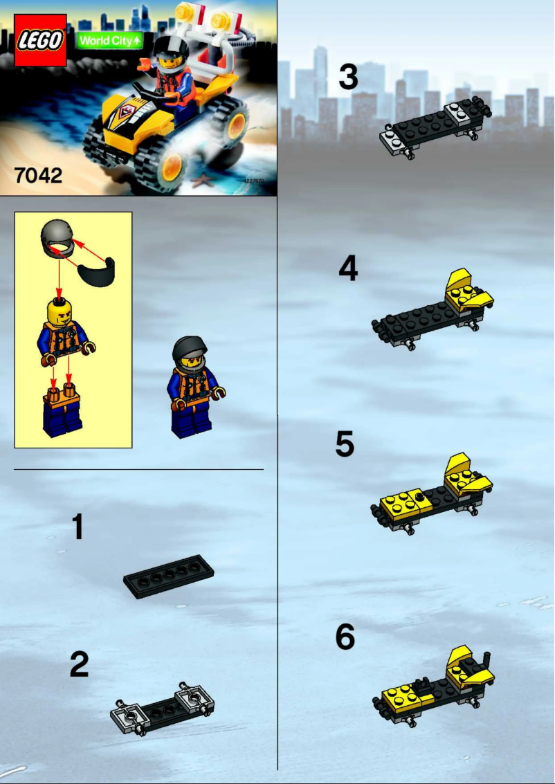 Page n°1 - Manuel utilisateur Lego Dune Patrol