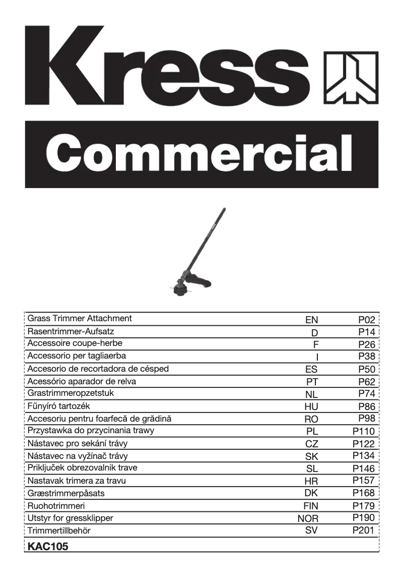 Página 1 del manual Manual de usuario Kress KAC105