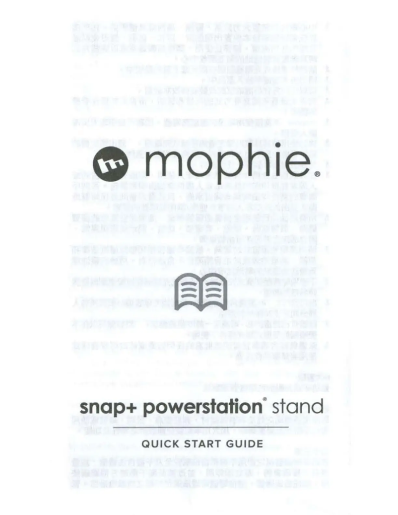Image de la première page du manuel de l'appareil Snap+ powerstation Stand