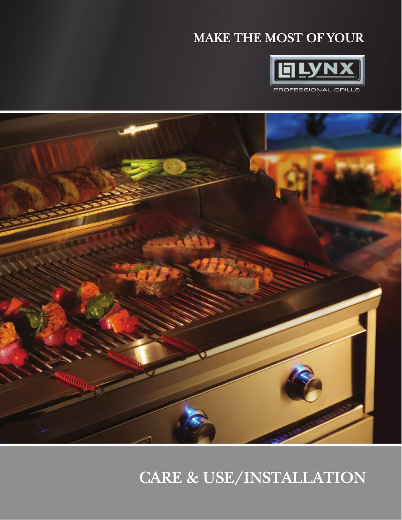 Page 1 de la notice Manuel utilisateur Lynx Professional L42R-3