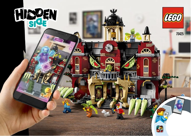 Page 1 de la notice Manuel utilisateur Lego Hidden Side 70425