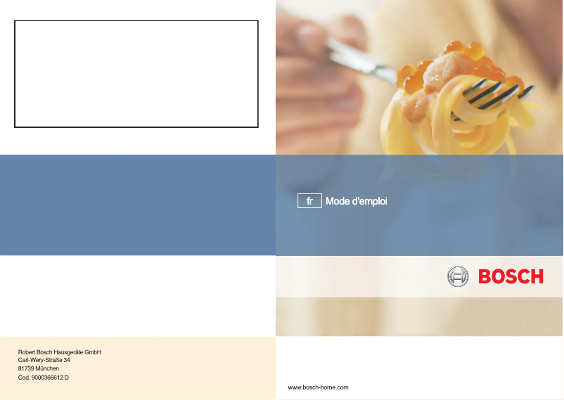 Page 1 de la notice Manuel utilisateur Siemens ER518502E
