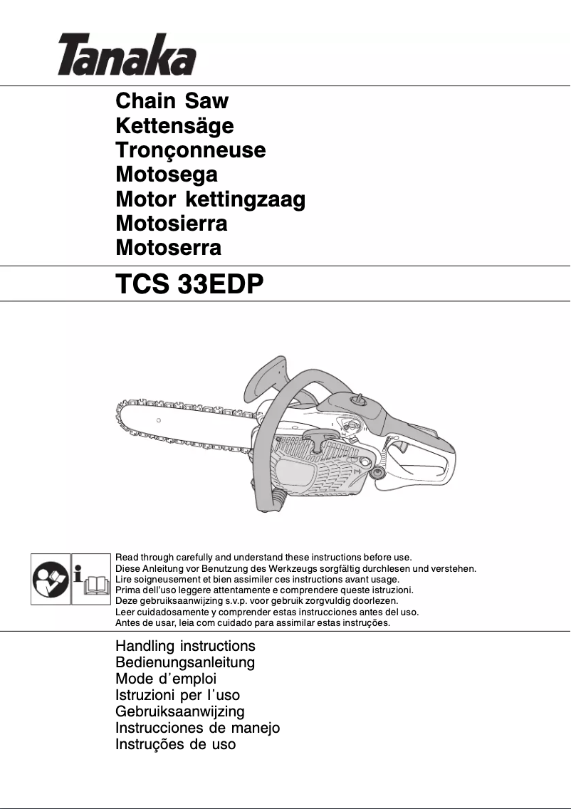 Image de la première page du manuel de l'appareil TCS 33EDP