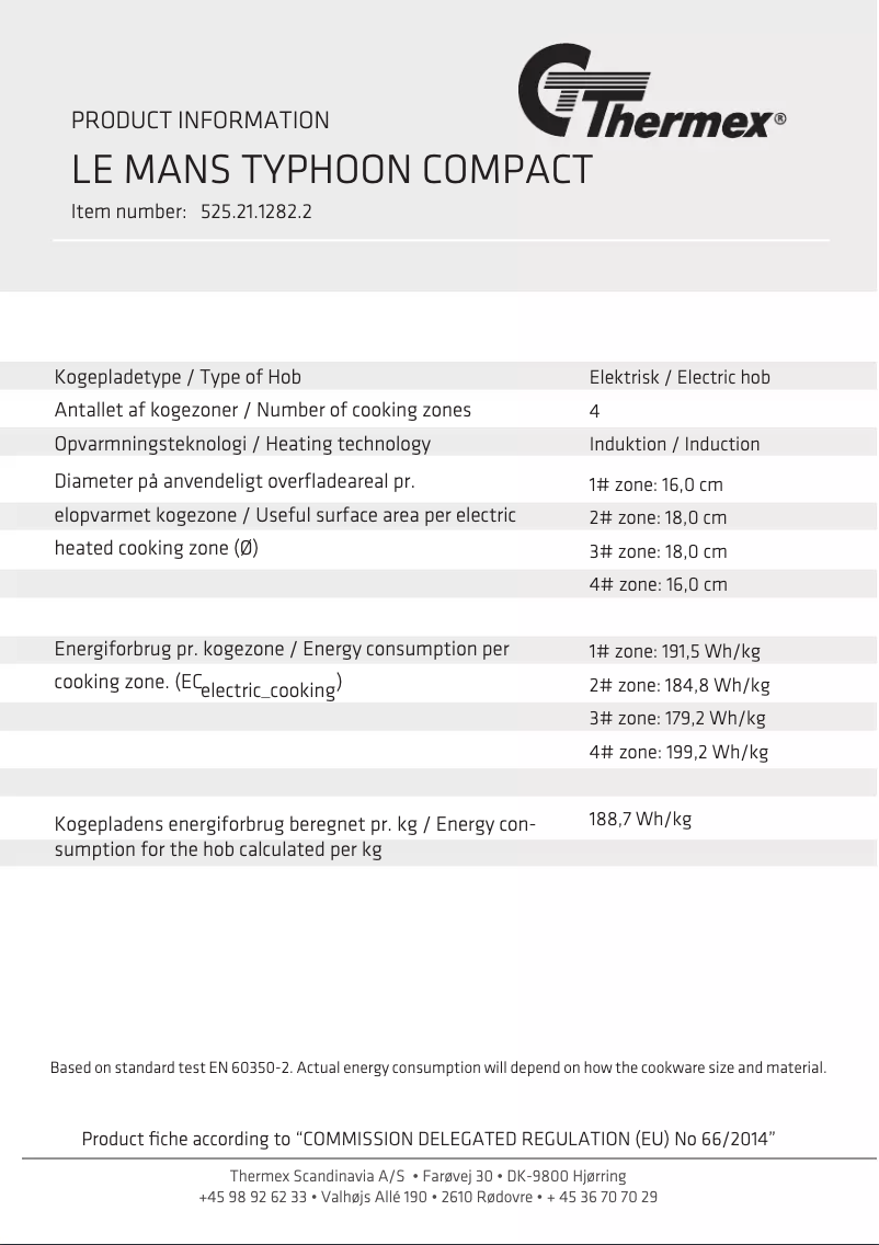 Imagen de la primera página del manual del dispositivo Le Mans Compact
