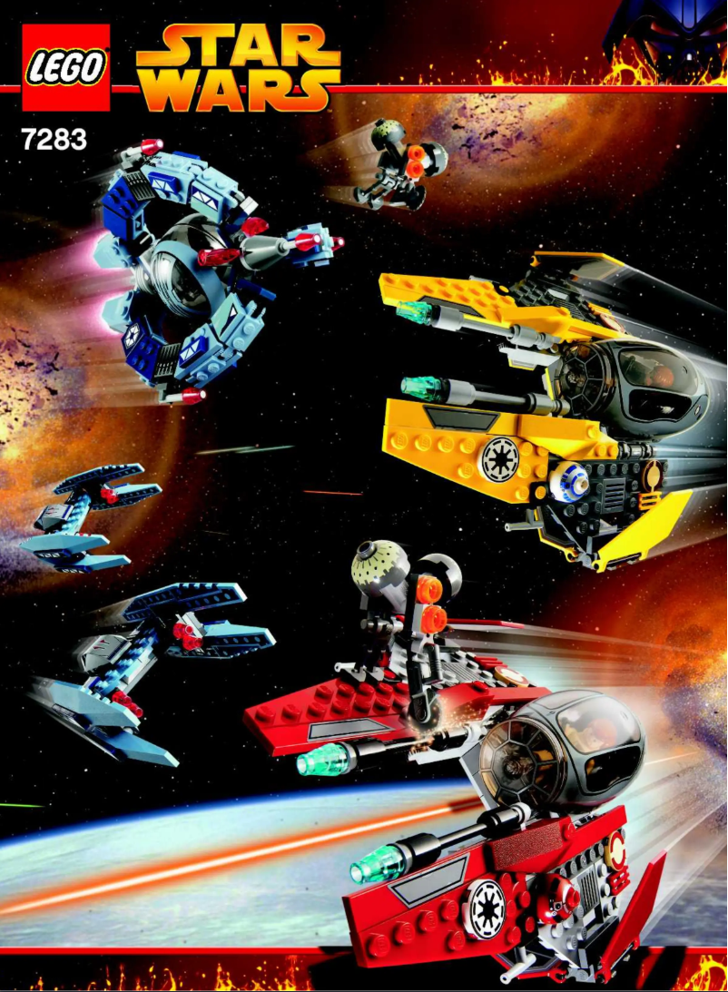 Image de la première page du manuel de l'appareil Star Wars 7283
