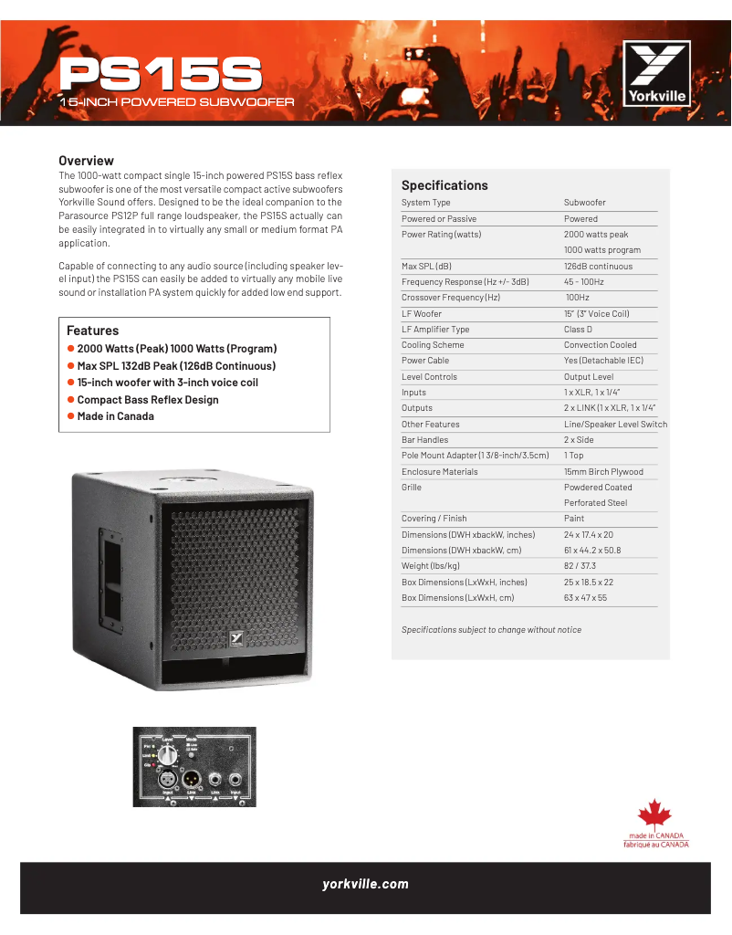 Image de la première page du manuel de l'appareil Parasource PS15S