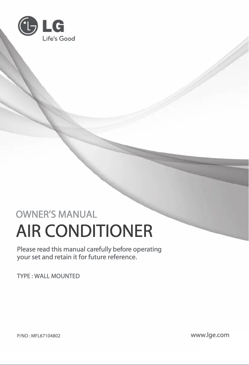 Page 1 de la notice Manuel utilisateur LG BSNQ126B4A1