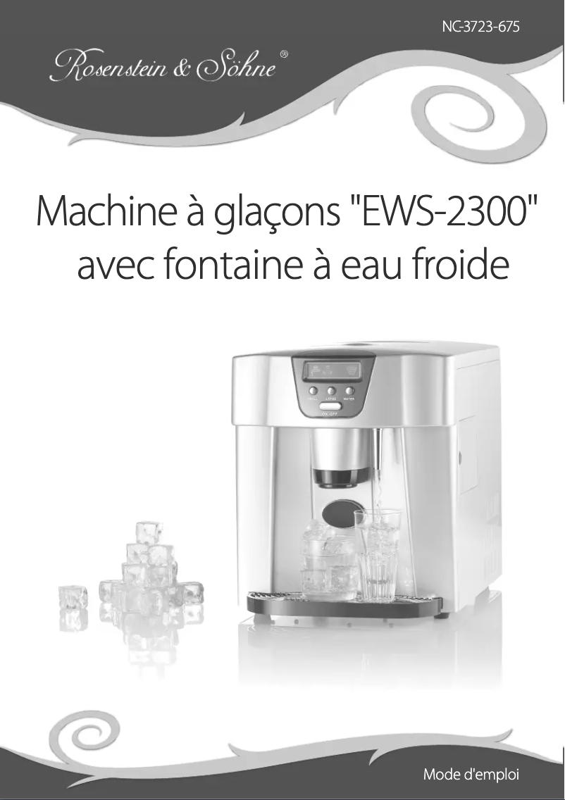 Page 1 de la notice Manuel utilisateur Rosenstein & Söhne EWS-2300