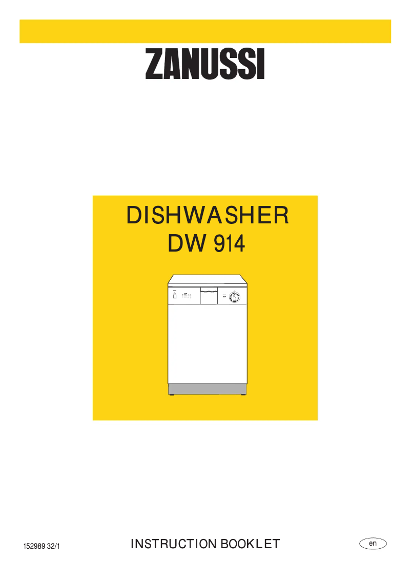 Image de la première page du manuel de l'appareil DW 914W