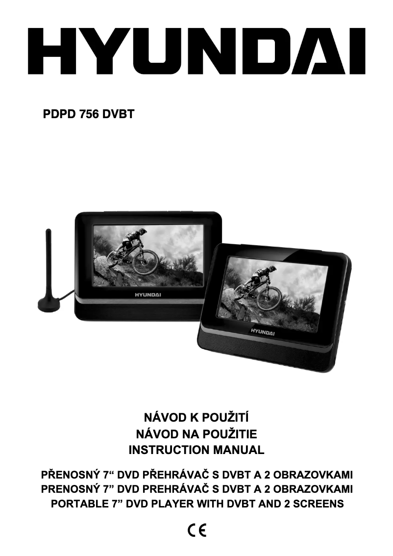 Page n°1 - Manuel utilisateur Hyundai PDPD 756 DVBT