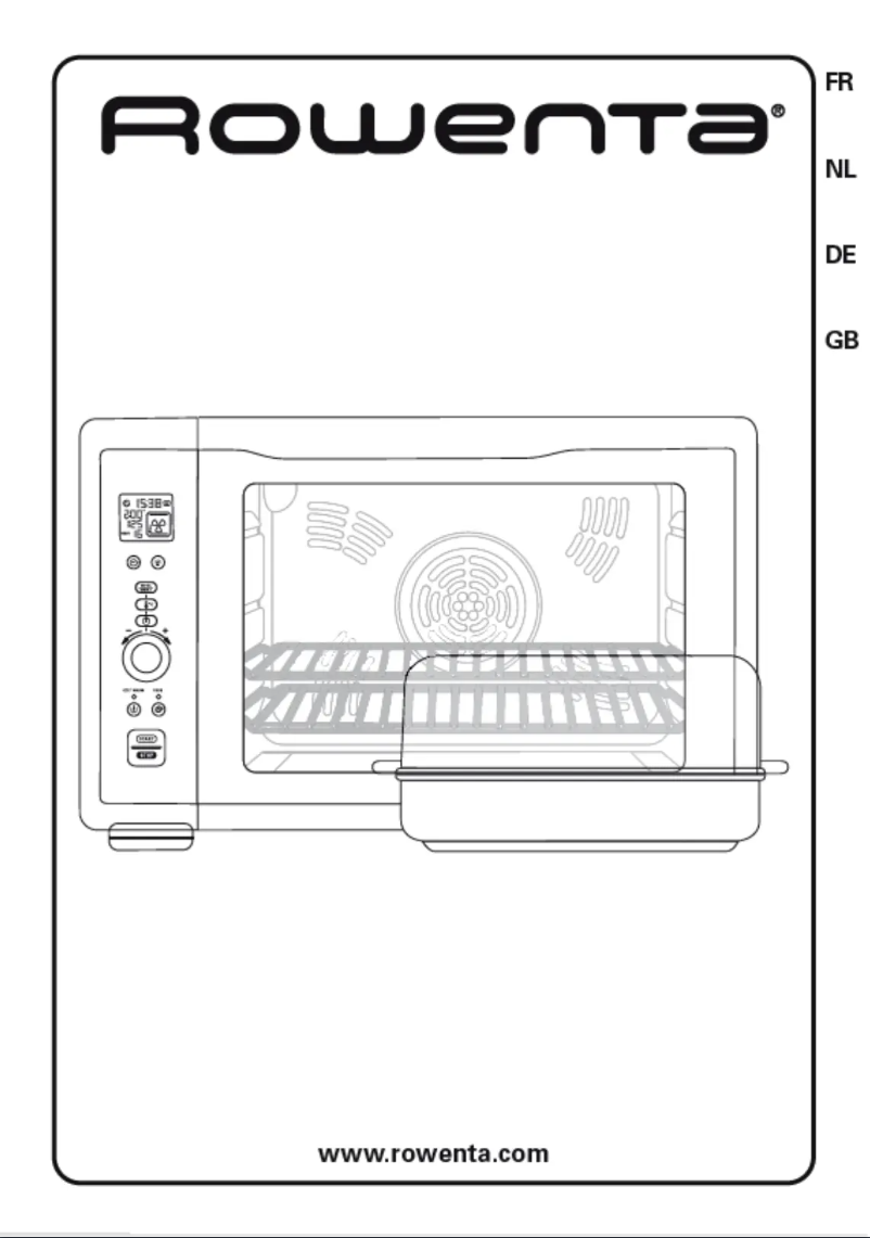 Page 1 de la notice Manuel utilisateur Rowenta OC3838