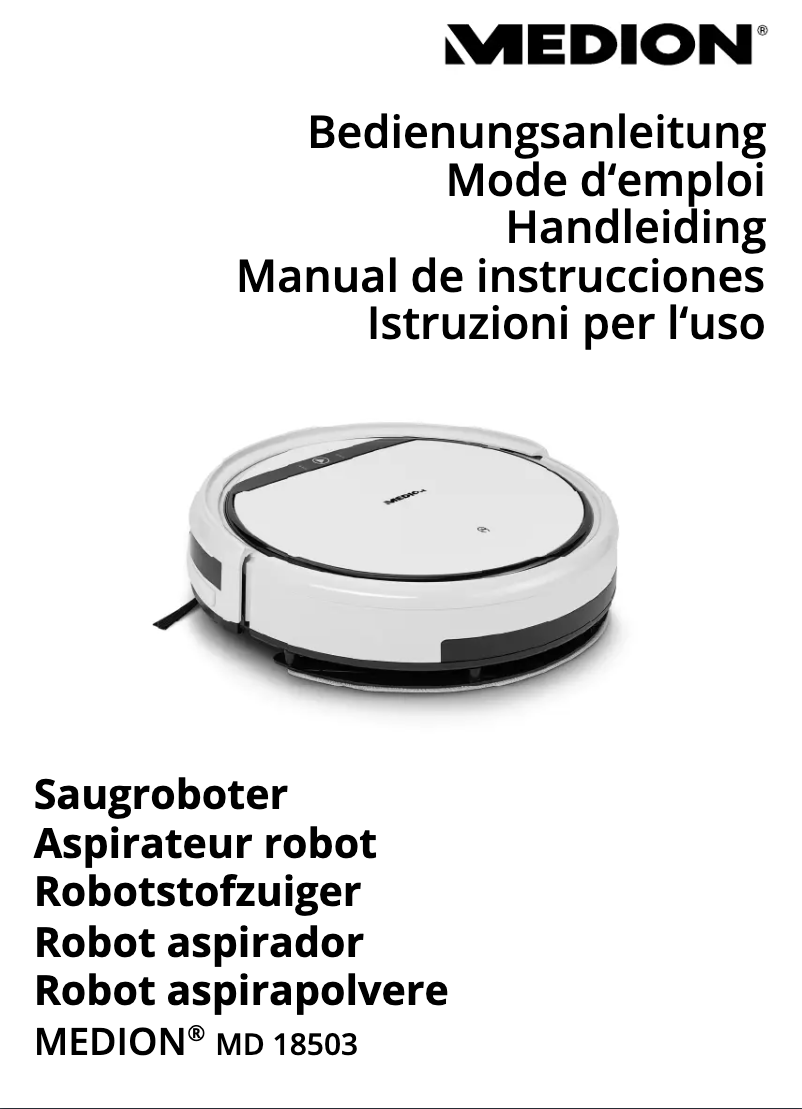 Image de la première page du manuel de l'appareil MD 18503